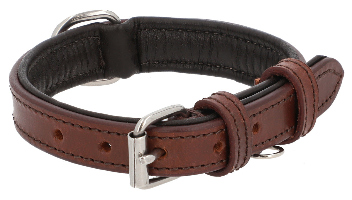 Lederhalsband 