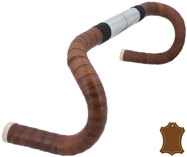 MULLER_Leather Bar Tape_Natural ミューラーレザーバーテープ(ナチュラル) 標準 GRIP \u0026 BAR TAPE \u2013 MULLER