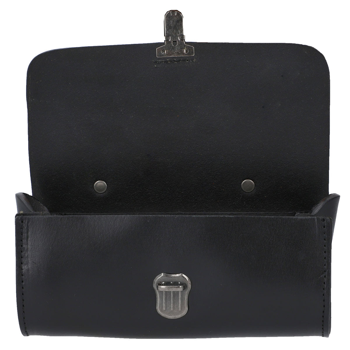 leder fahrradtasche Gusti Leather Bicycle Bag Saddle Bag Vintage for Brooks Saddles anti-theft Black Leather