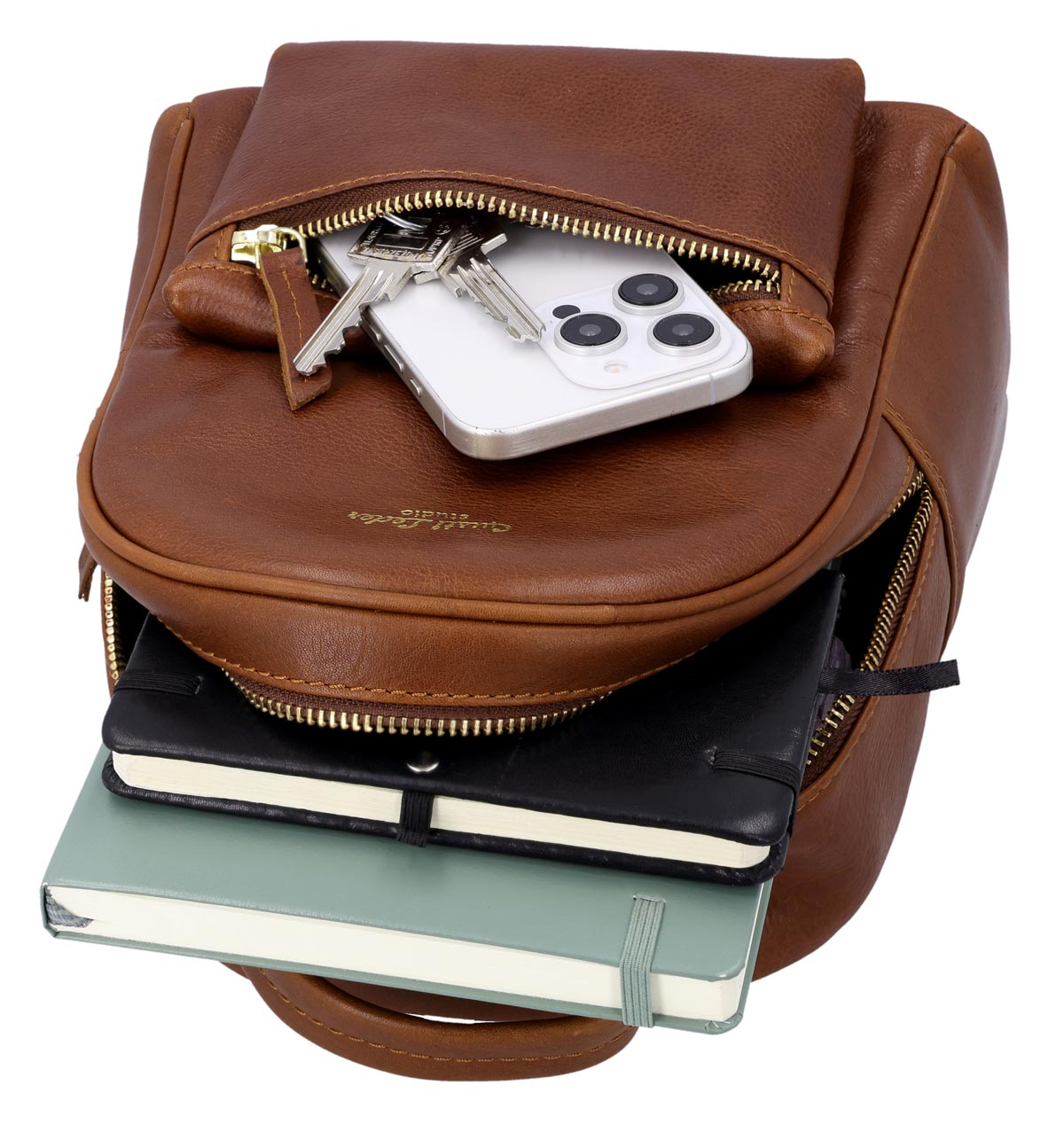 cute brown leather backpacks Gusti Leather Backpack City Backpack Leather Backpack Small Ladies Leather Brown