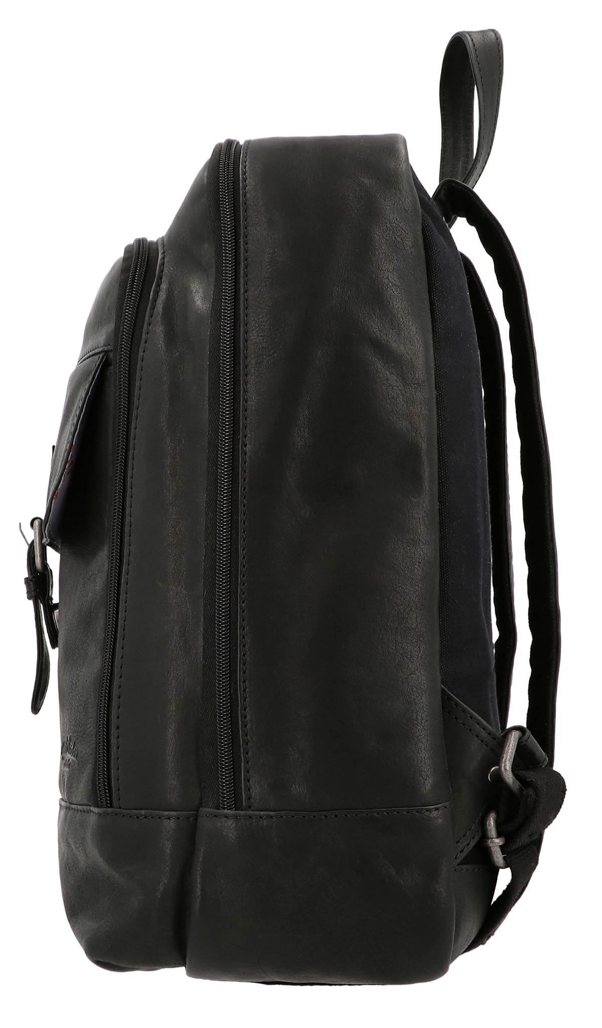 backpack womens leather black everyday Gusti leather Vegetable tanned backpack leather backpack men women vintage Black leather