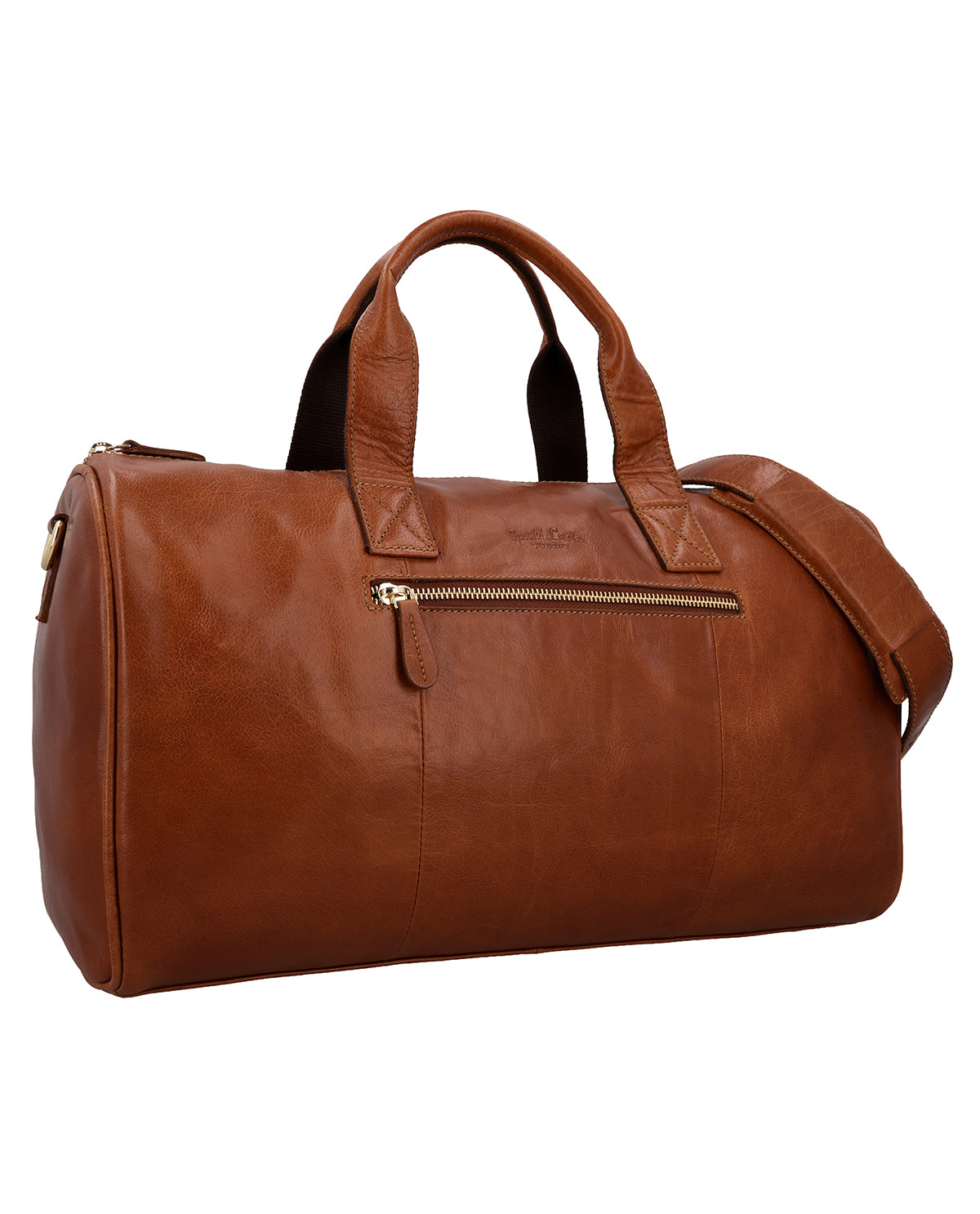 Leather travel bag 