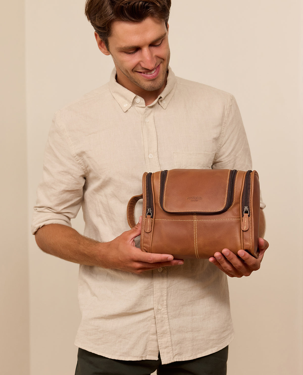 早い者勝ち‼️ch!iiibag Tanned Leather Bascket Culture bag 