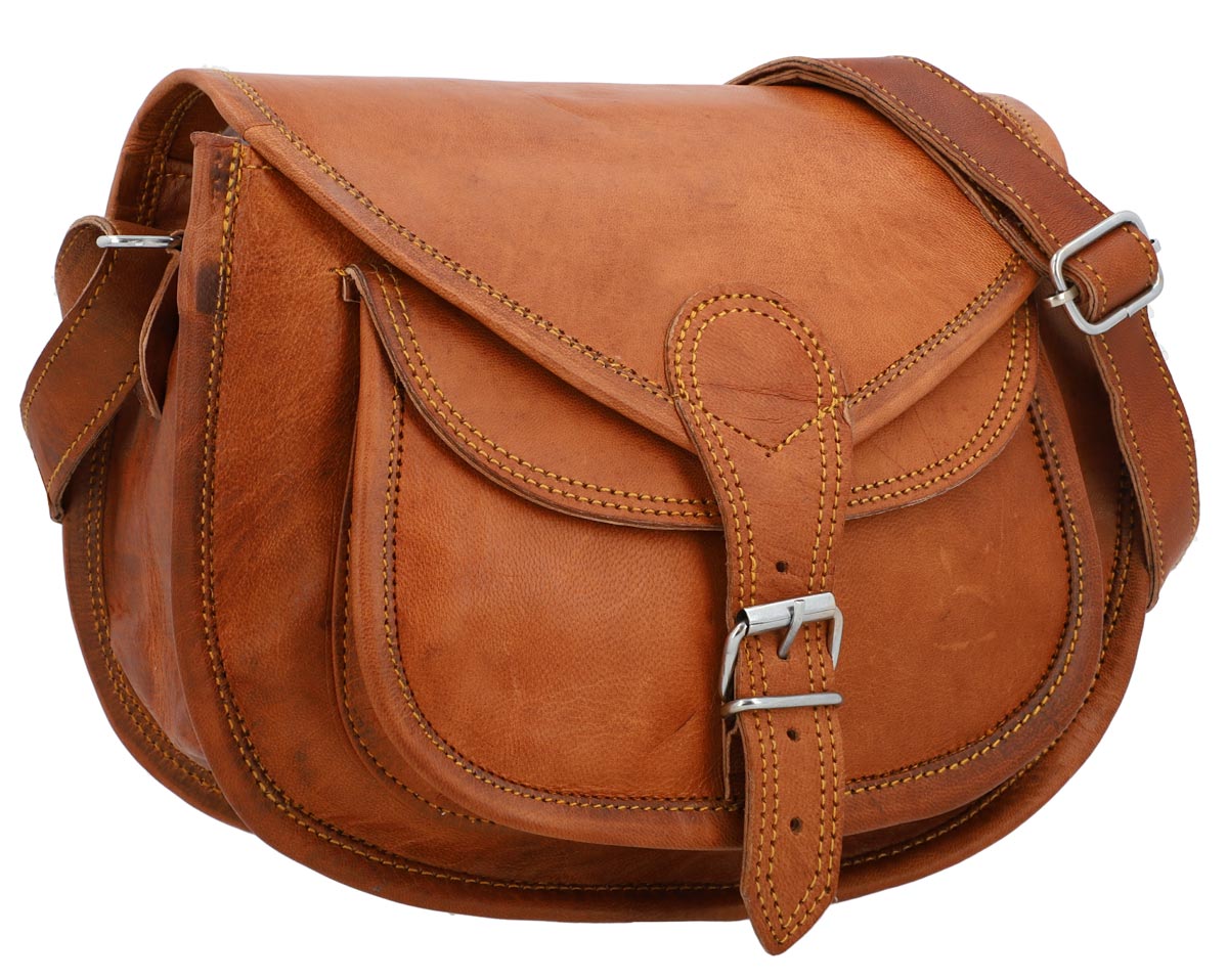 【YOURNUS】Humang Leather Shoulder Bag Steampunk Gothic Crossbody Bag Black Leather Handbag Big