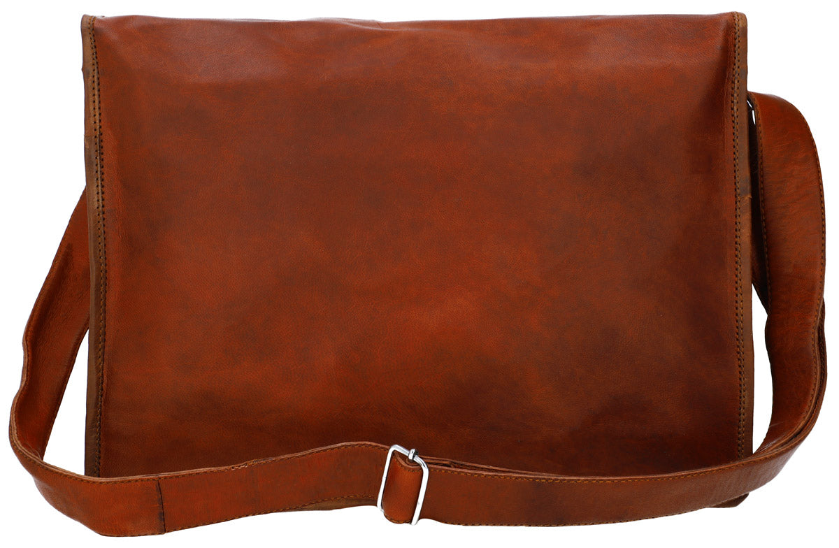 Leather shoulder bag 